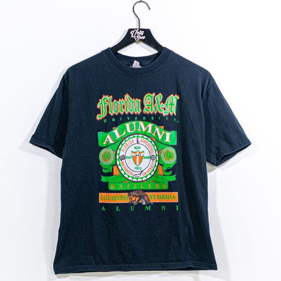 Florida A&M University Alumni Crest T-Shirt FAMU HBCU Medium Y2K Streetwear - Picture 1 of 7